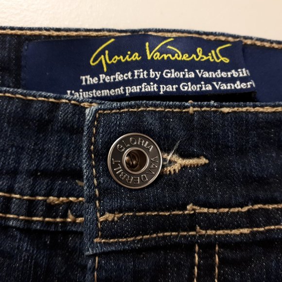 Gloria Vanderbilt Dark Wash The Perfect Fit High-rise Jeans - Picture 12 of 16